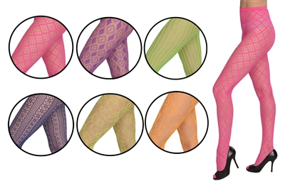 72 Wholesale Fish Net Pantyhose - at 